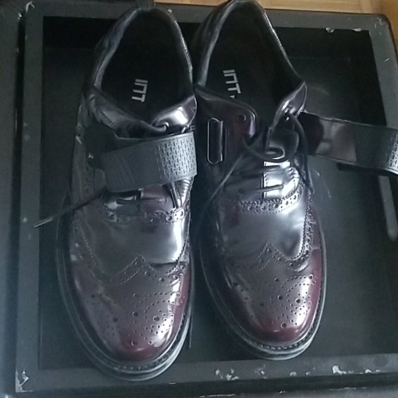 Intensi wingtip leather shoes - Picture 2 of 4